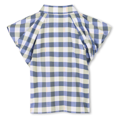 Kurz&auml;rmelige Bluse KENZO KIDS M&Auml;DCHEN