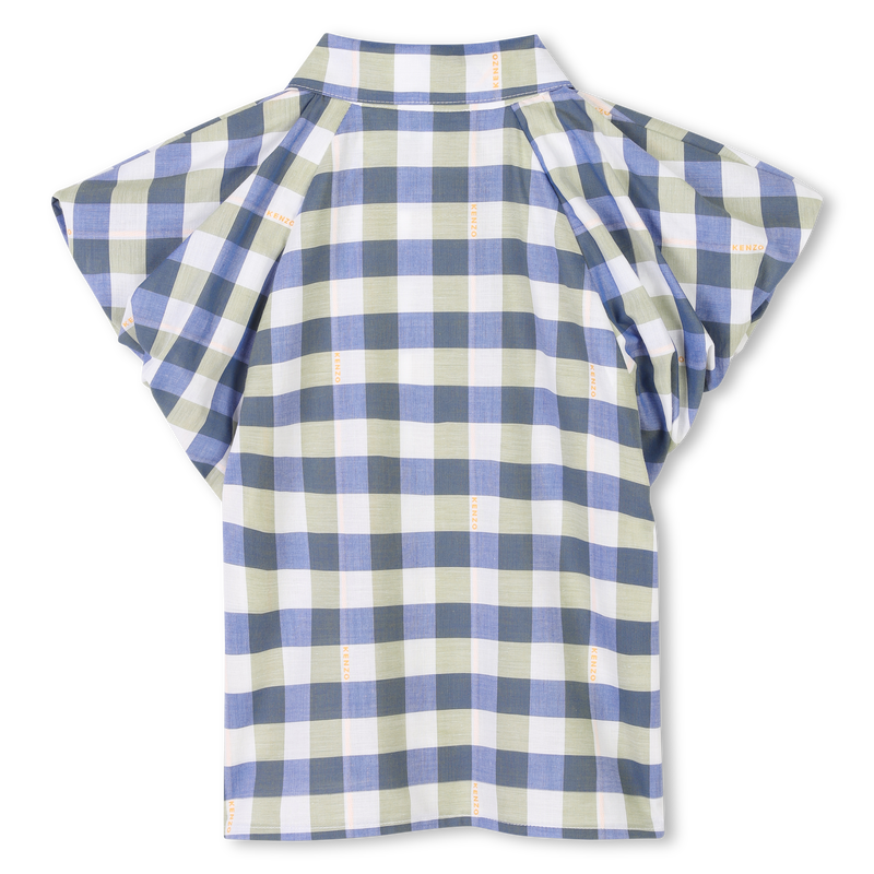 Kurz&auml;rmelige Bluse KENZO KIDS 
                        M&Auml;DCHEN