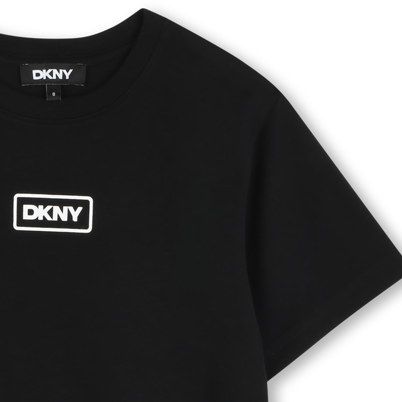 Kurzarm-T-Shirt aus Baumwolle DKNY 
                        UNISEX