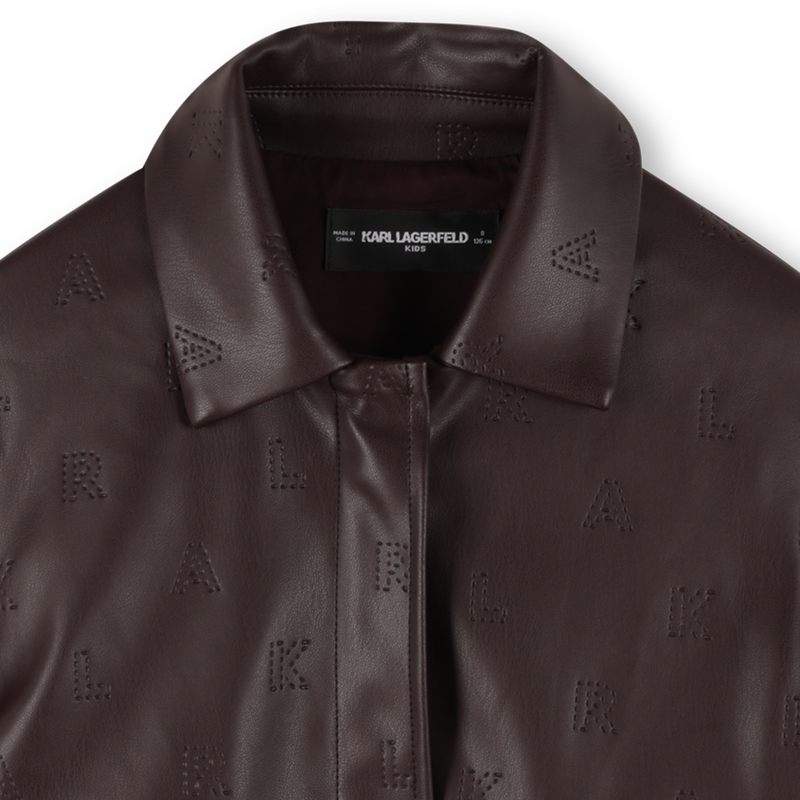 Jacke mit Rei&szlig;verschluss KARL LAGERFELD KIDS 
                        M&Auml;DCHEN