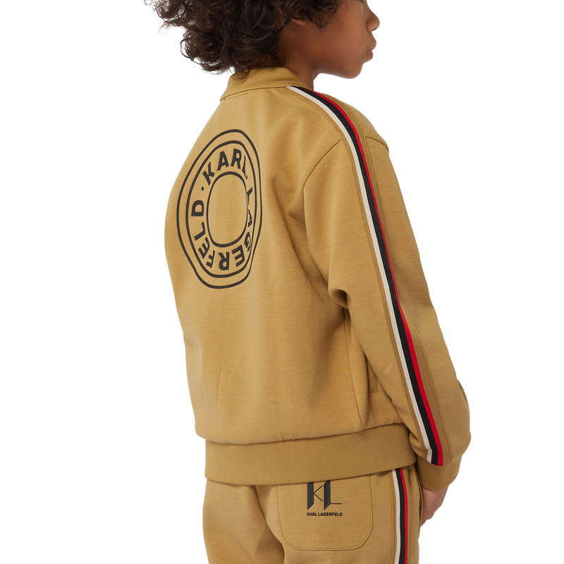 Sweatjacke mit Rei&szlig;verschluss KARL LAGERFELD KIDS 
                        JUNGE