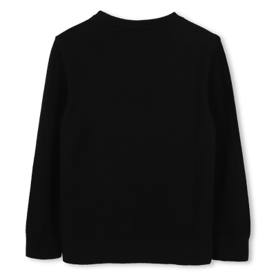 Baumwoll-Pullover BOSS JUNGE