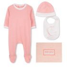 Set aus Pyjama, L&auml;tzchen und M&uuml;tze KENZO KIDS 
                    M&Auml;DCHEN