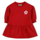 Lang&auml;rmeliges Kleid KENZO KIDS 
                    M&Auml;DCHEN