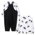 Set aus Overall und T-Shirt KARL LAGERFELD KIDS 
                    JUNGE