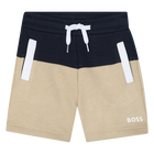 Zweifarbige Sweatshorts BOSS 
                    JUNGE