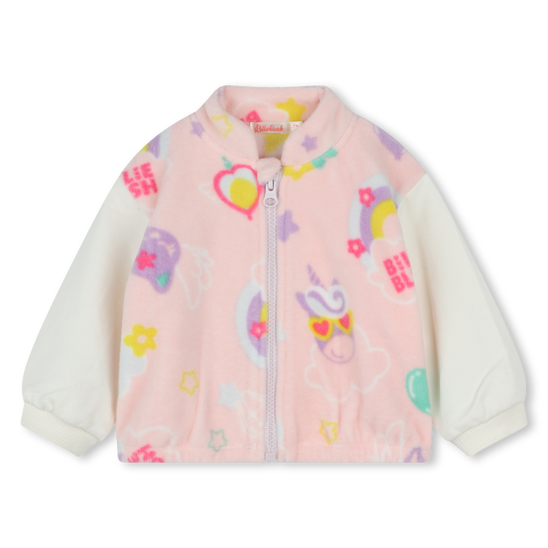 Printjacke aus Materialmix BILLIEBLUSH 
                        M&Auml;DCHEN