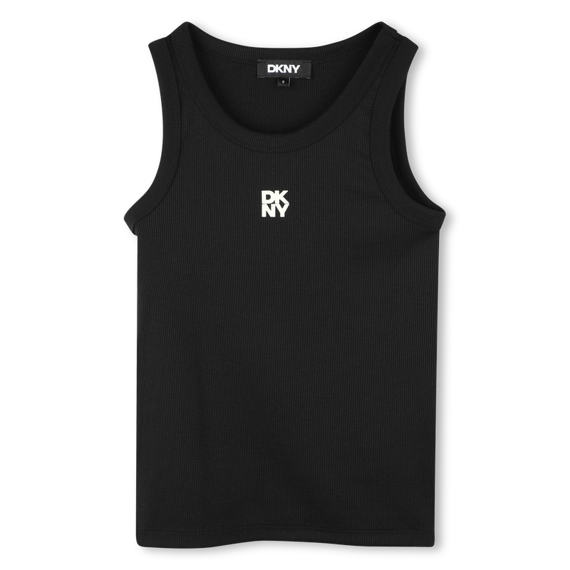 Zweifarbiges 2-in-1-Shirt DKNY 
                        M&Auml;DCHEN