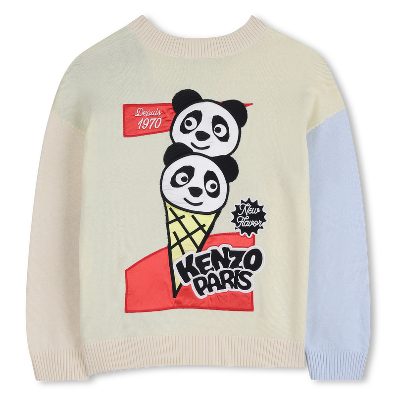 STRICKJACKE MIT V-AUSSCHNITT KENZO KIDS 
                        JUNGE