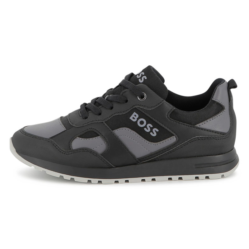 Sneakers aus Kunst- und Canvas-Stil BOSS 
                        JUNGE