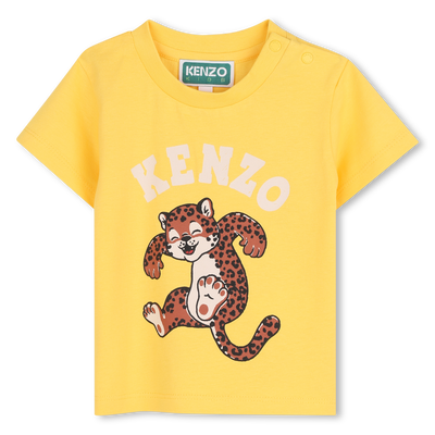T-Shirt mit kurzen &Auml;rmeln KENZO KIDS JUNGE