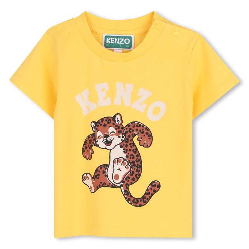 T-Shirt mit kurzen &Auml;rmeln KENZO KIDS 
                        JUNGE