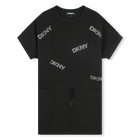 Kurz&auml;rmliges Kleid DKNY 
                    M&Auml;DCHEN
