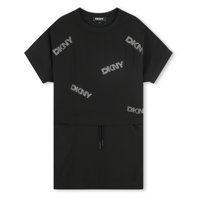 Kurz&auml;rmliges Kleid DKNY M&Auml;DCHEN