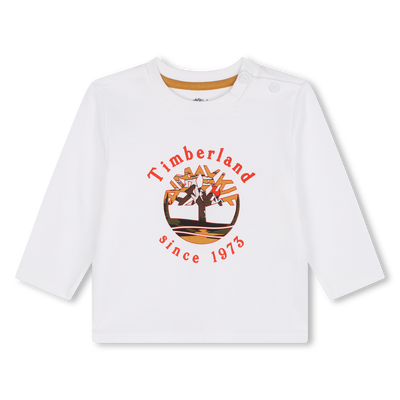 T-Shirt mit Logo-Druck TIMBERLAND JUNGE