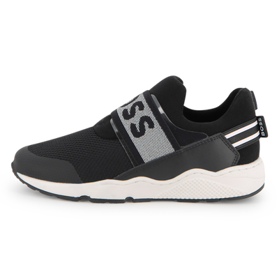 SNEAKERS AUS RINDSLEDER BOSS JUNGE