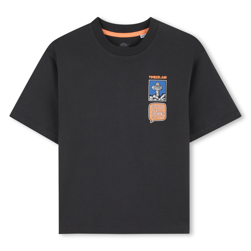 Kurz&auml;rmeliges t-shirt TIMBERLAND 
                        JUNGE