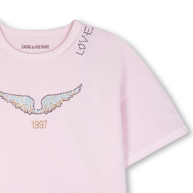 T-Shirt mit kurzen &Auml;rmeln ZADIG & VOLTAIRE 
                        M&Auml;DCHEN