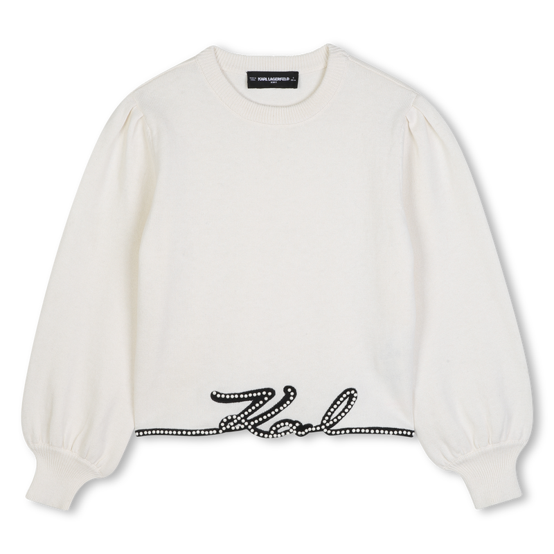 Pullover KARL LAGERFELD KIDS 
                        M&Auml;DCHEN