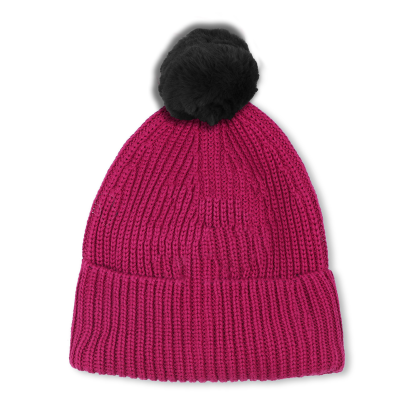 Set aus M&uuml;tze + Halsw&auml;rmer KARL LAGERFELD KIDS 
                        M&Auml;DCHEN