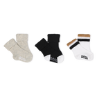 Packung mit 3 Paar Socken, SCHWARZ, hi-res