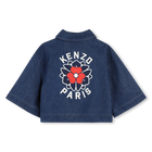 Jeansjacke mit Stickerei KENZO KIDS 
                    M&Auml;DCHEN