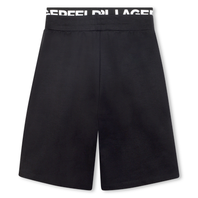 Bermudashorts aus doppeltem Jersey KARL LAGERFELD KIDS JUNGE