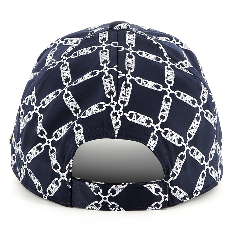 Gl&auml;nzende Kappe mit Muster MICHAEL KORS 
                        M&Auml;DCHEN