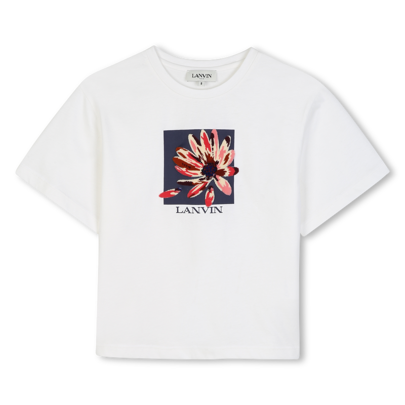 T-Shirt mit kurzen &Auml;rmeln LANVIN 
                        M&Auml;DCHEN