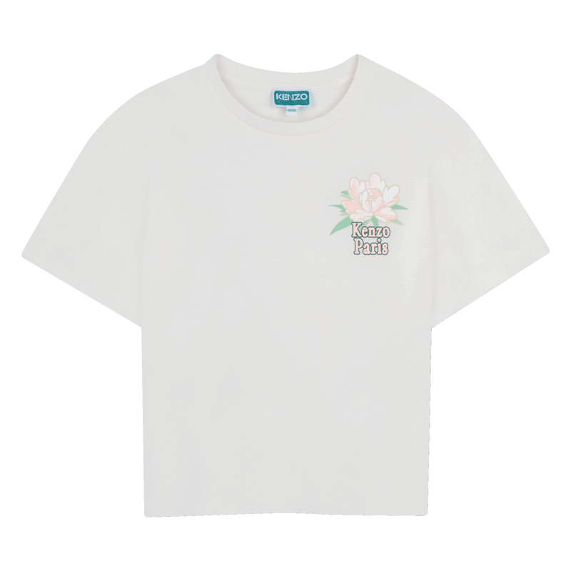 KURZ&Auml;RMELIGES T-SHIRT KENZO KIDS 
                        M&Auml;DCHEN