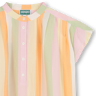Gestreiftes kleid KENZO KIDS 
                    M&Auml;DCHEN