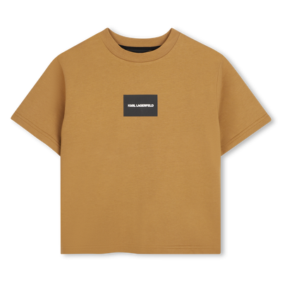 T-Shirt mit kurzen &Auml;rmeln KARL LAGERFELD KIDS JUNGE
