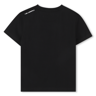 T-Shirt mit kurzen &Auml;rmeln KARL LAGERFELD KIDS JUNGE