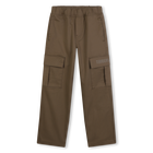 Hose mit elastischem bund, KAKI, hi-res