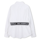 Lang&auml;rmeliges Hemd KARL LAGERFELD KIDS 
                    M&Auml;DCHEN
