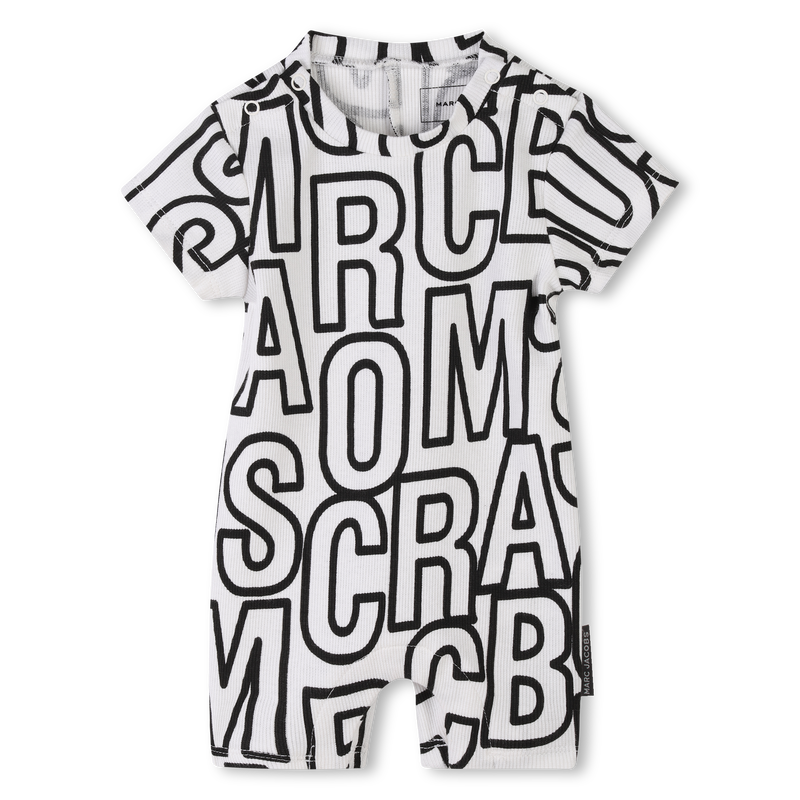 Kurzstrampler mit Print MARC JACOBS 
                        UNISEX