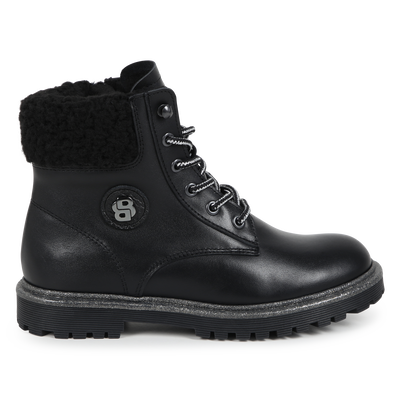 Leder-Stiefeletten BOSS M&Auml;DCHEN