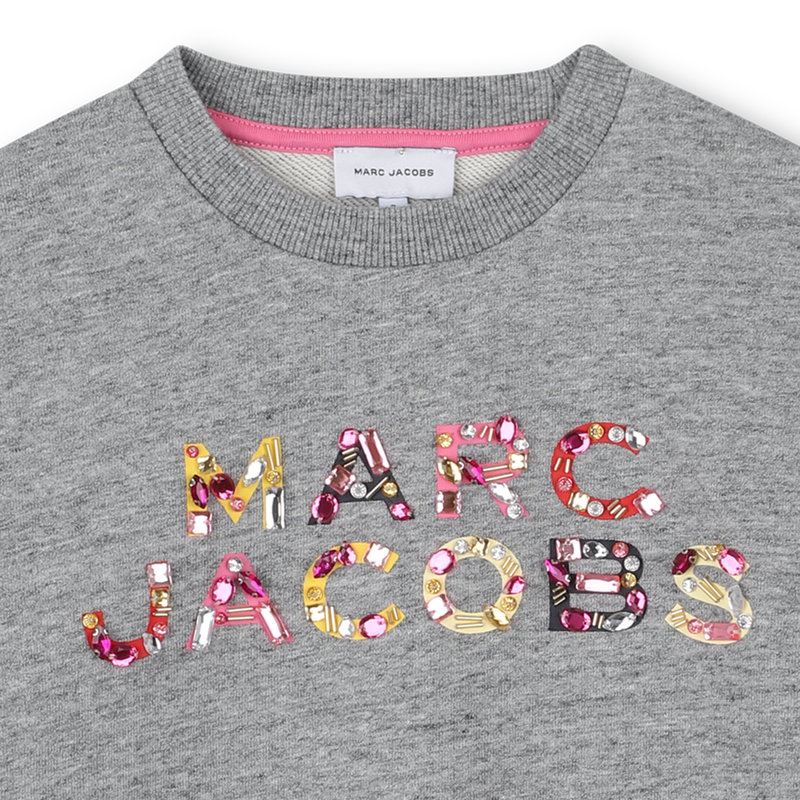 Sweatshirt aus Baumwollfleece MARC JACOBS 
                        M&Auml;DCHEN
