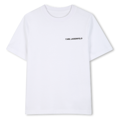 SET MIT 2 KURZ&Auml;RMELIGEN T-SHIRTS KARL LAGERFELD KIDS JUNGE