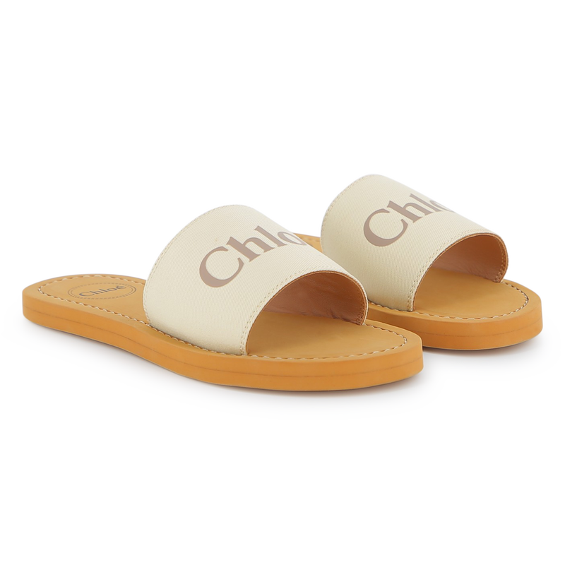 PANTOLETTEN AUS SCHAFFELL AUS LEDER CHLOE 
                        M&Auml;DCHEN