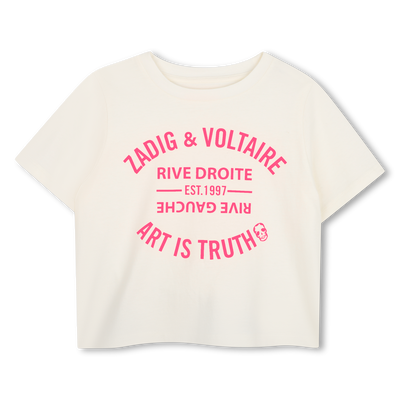 T-Shirt mit kurzen &Auml;rmeln ZADIG & VOLTAIRE M&Auml;DCHEN