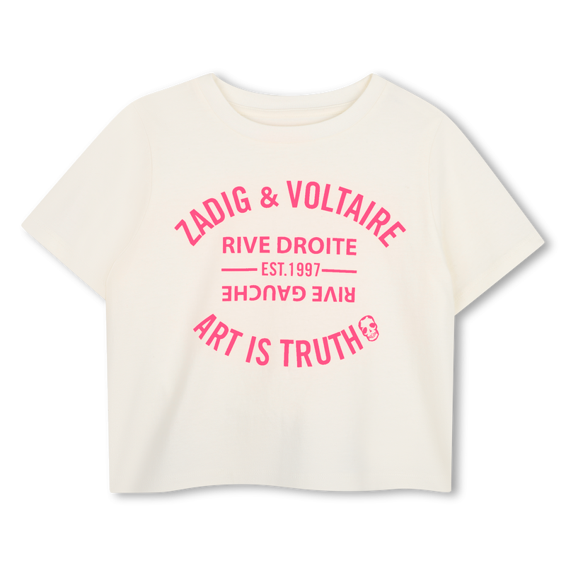 T-Shirt mit kurzen &Auml;rmeln ZADIG & VOLTAIRE 
                        M&Auml;DCHEN