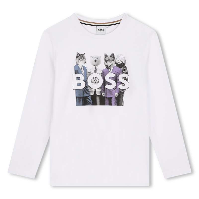 Langarm-T-Shirt BOSS 
                        JUNGE