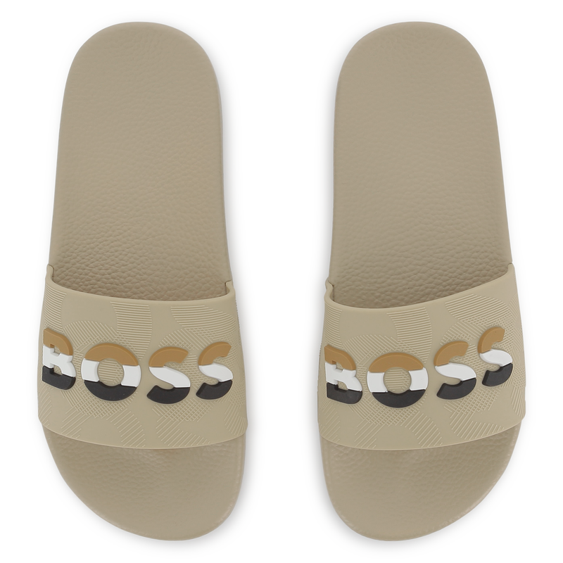 Pantoletten mit breitem Riemen BOSS 
                        JUNGE