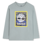 Lang&auml;rmeliges T-Shirt aus Jersey TIMBERLAND 
                    JUNGE