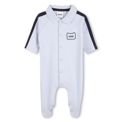 PYJAMA MIT DRUCKKNOPFVERSCHLUSS BOSS JUNGE