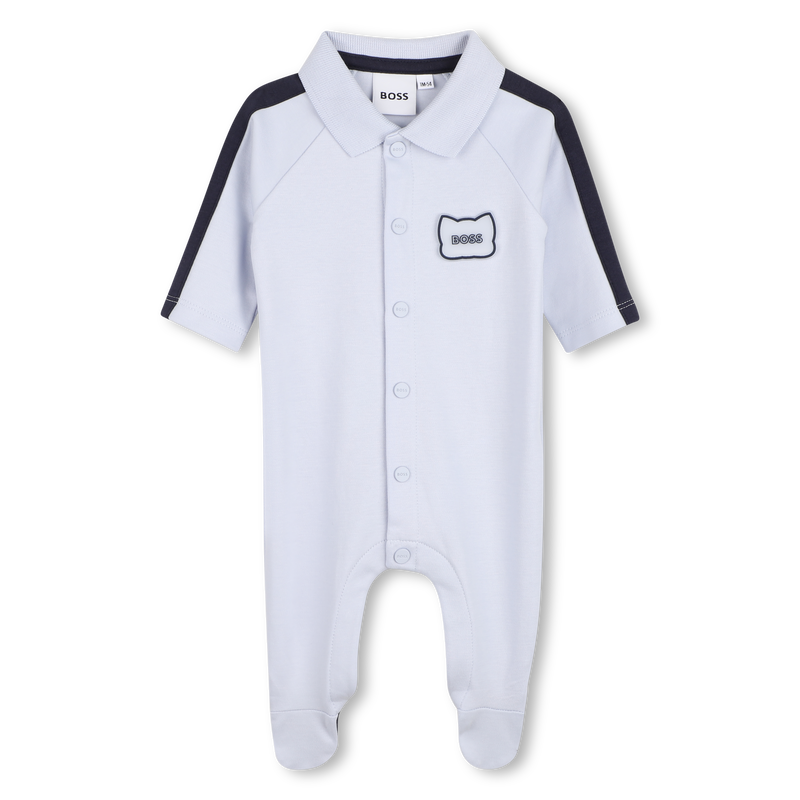 PYJAMA MIT DRUCKKNOPFVERSCHLUSS BOSS 
                        JUNGE