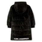 Lange wendbare Daunenjacke KARL LAGERFELD KIDS 
                    M&Auml;DCHEN