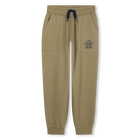 Jogginghose aus Fleece, KAKI, hi-res