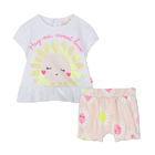 Baumwollshirt und Shorts BILLIEBLUSH 
                    M&Auml;DCHEN